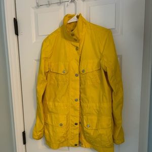 Lauren by Ralph Lauren bright yellow raincoat MED
